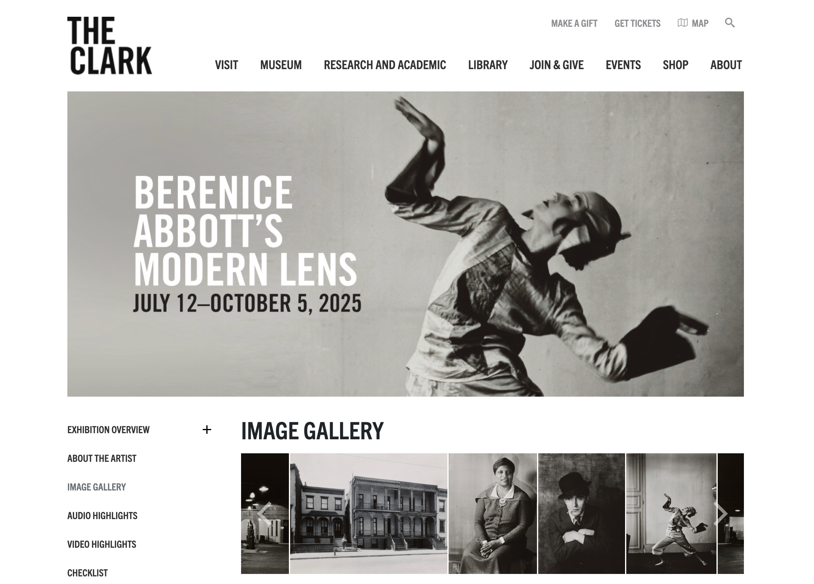 Berenice Abbot's Modern Lens